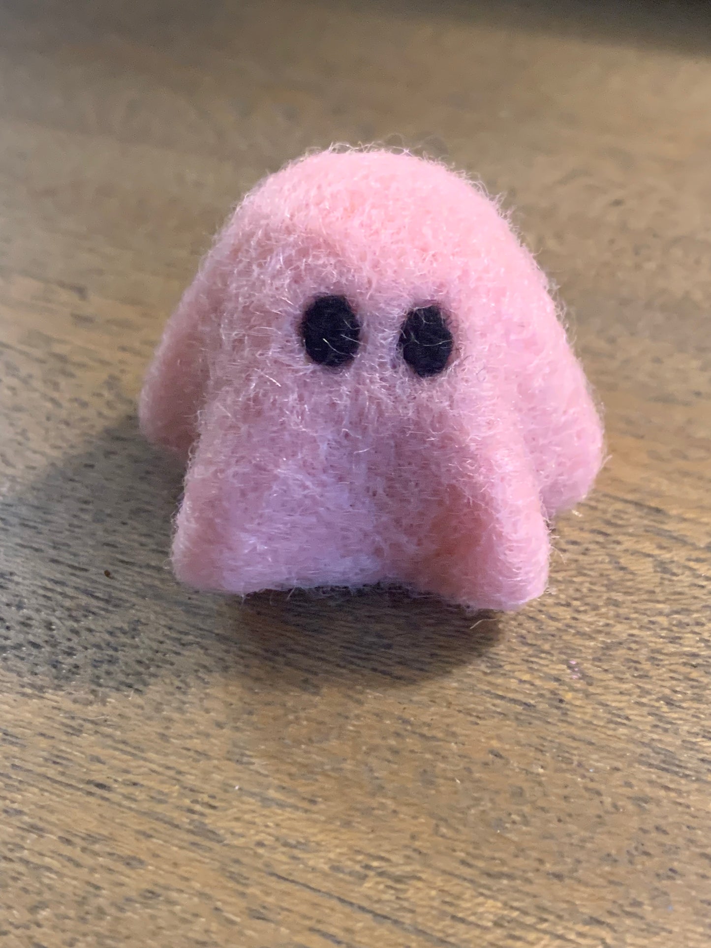 Felted Lil Pink Sheet Ghost