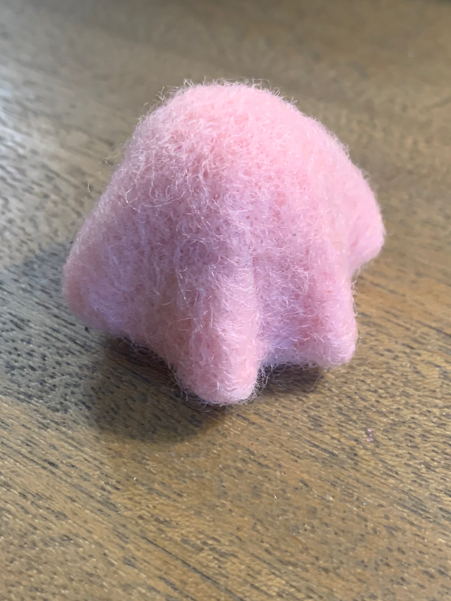 Felted Lil Pink Sheet Ghost