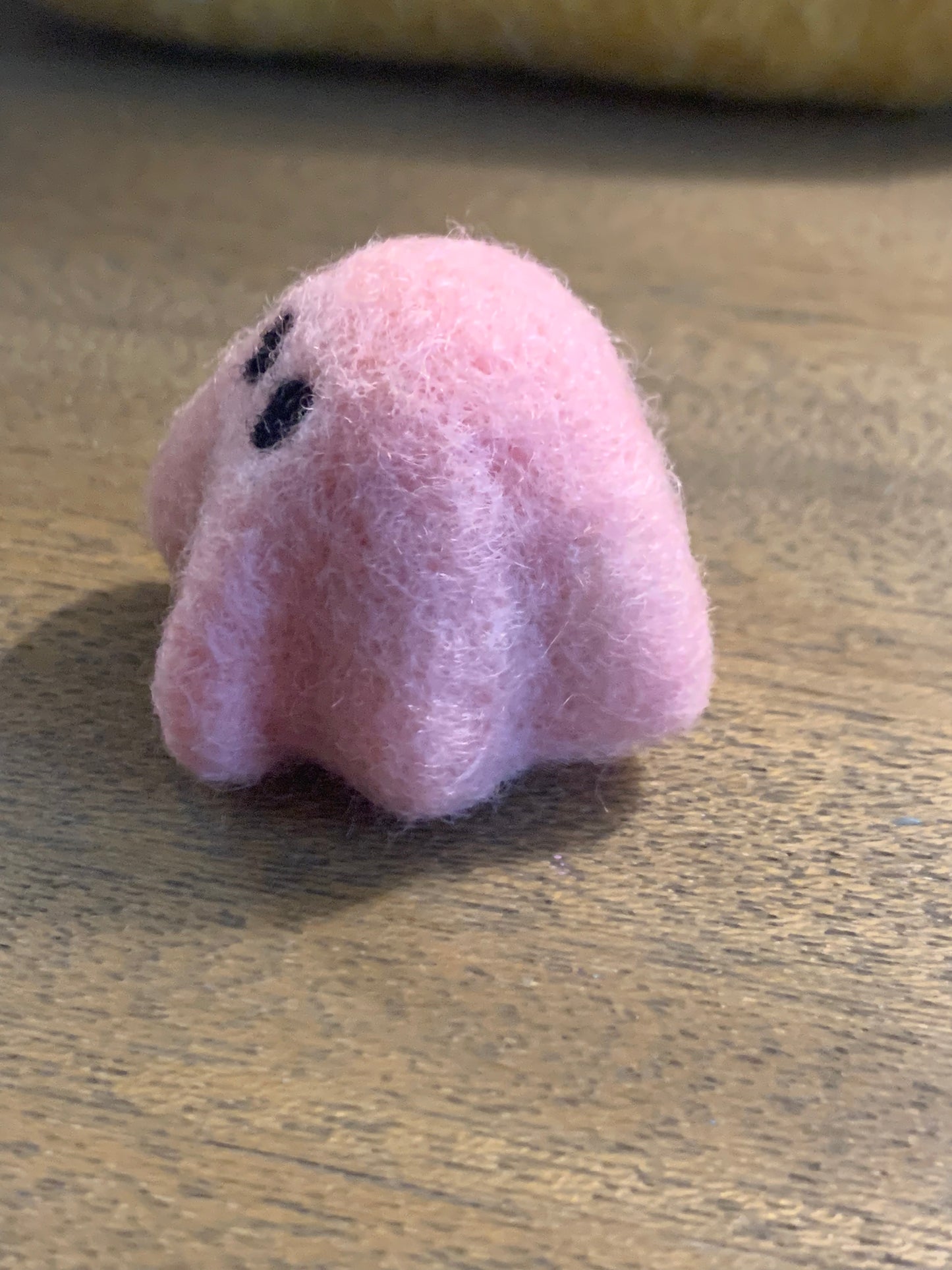 Felted Lil Pink Sheet Ghost