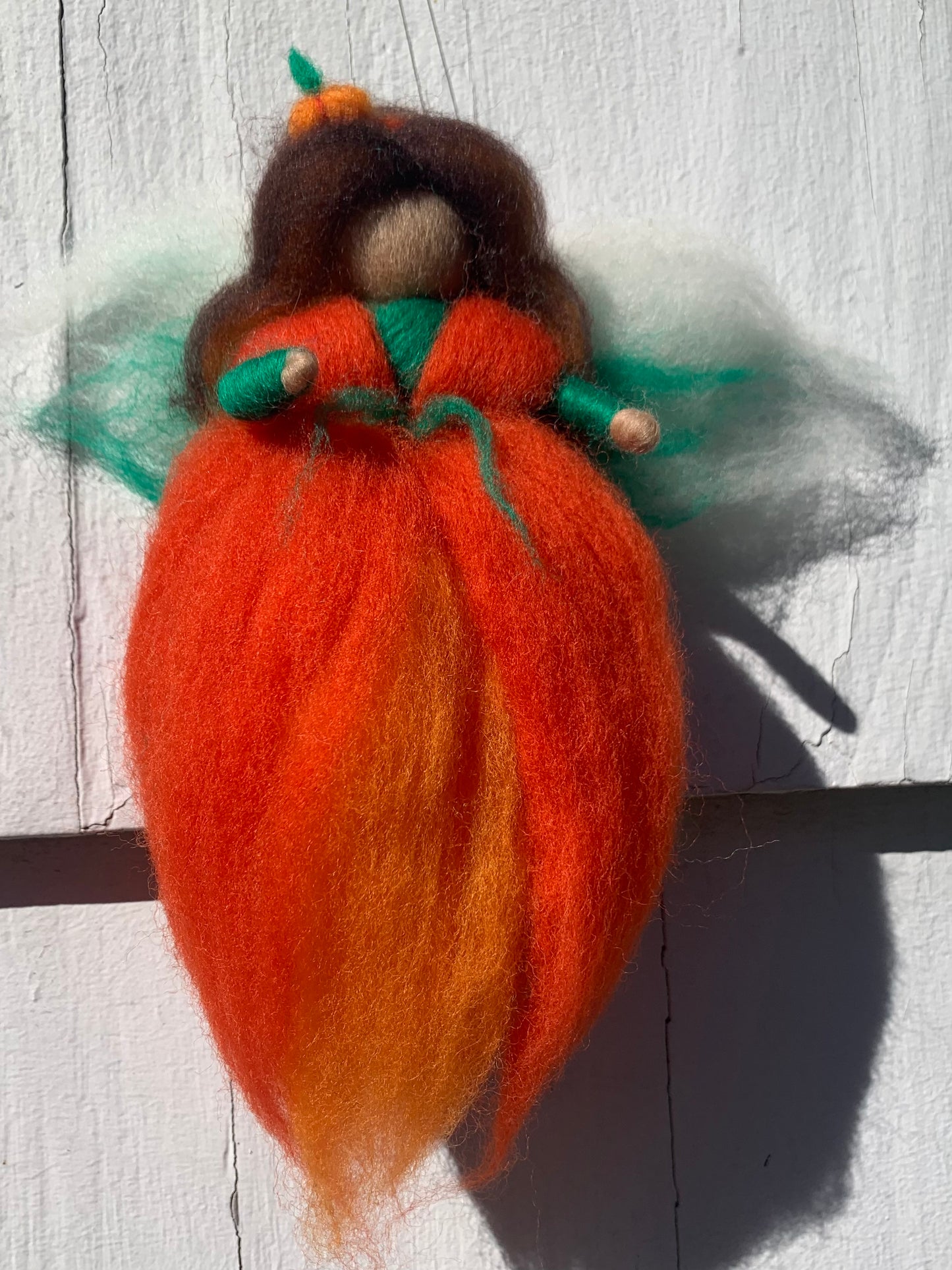 Pumpkin Wool Fairy