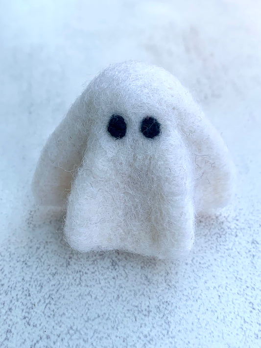 Felted Sheet Ghost