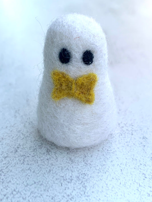 Lil Ghostie with a Bow Tie
