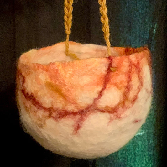 Wet Felted Wool Lantern Kit