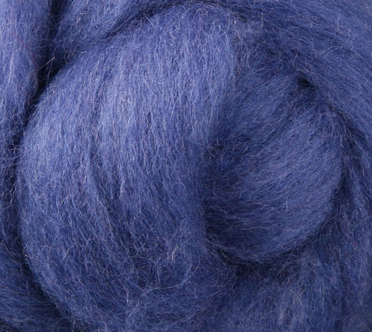 Blueberry Pie NZ Corriedale Wool Roving