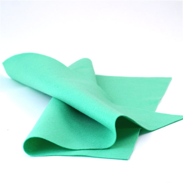 Aquamarine Merino Wool Felt Sheet
