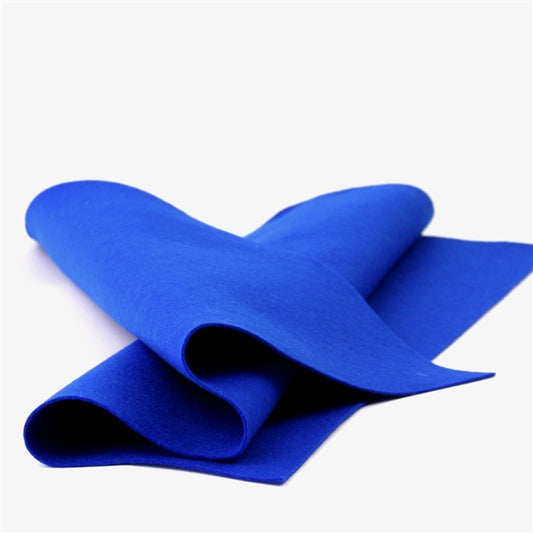 Royal Blue Merino Wool Felt Sheet