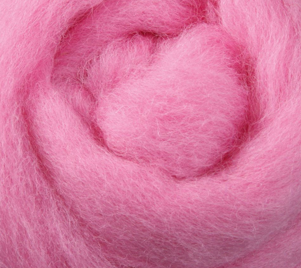 Candy Floss NZ Corriedale Wool Roving