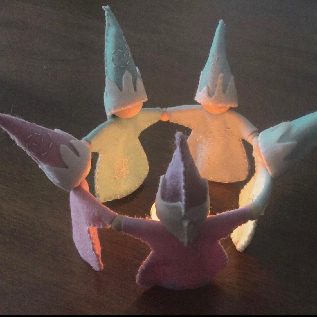 Felt Ring of Gnomes Sewing Tutorial PDF