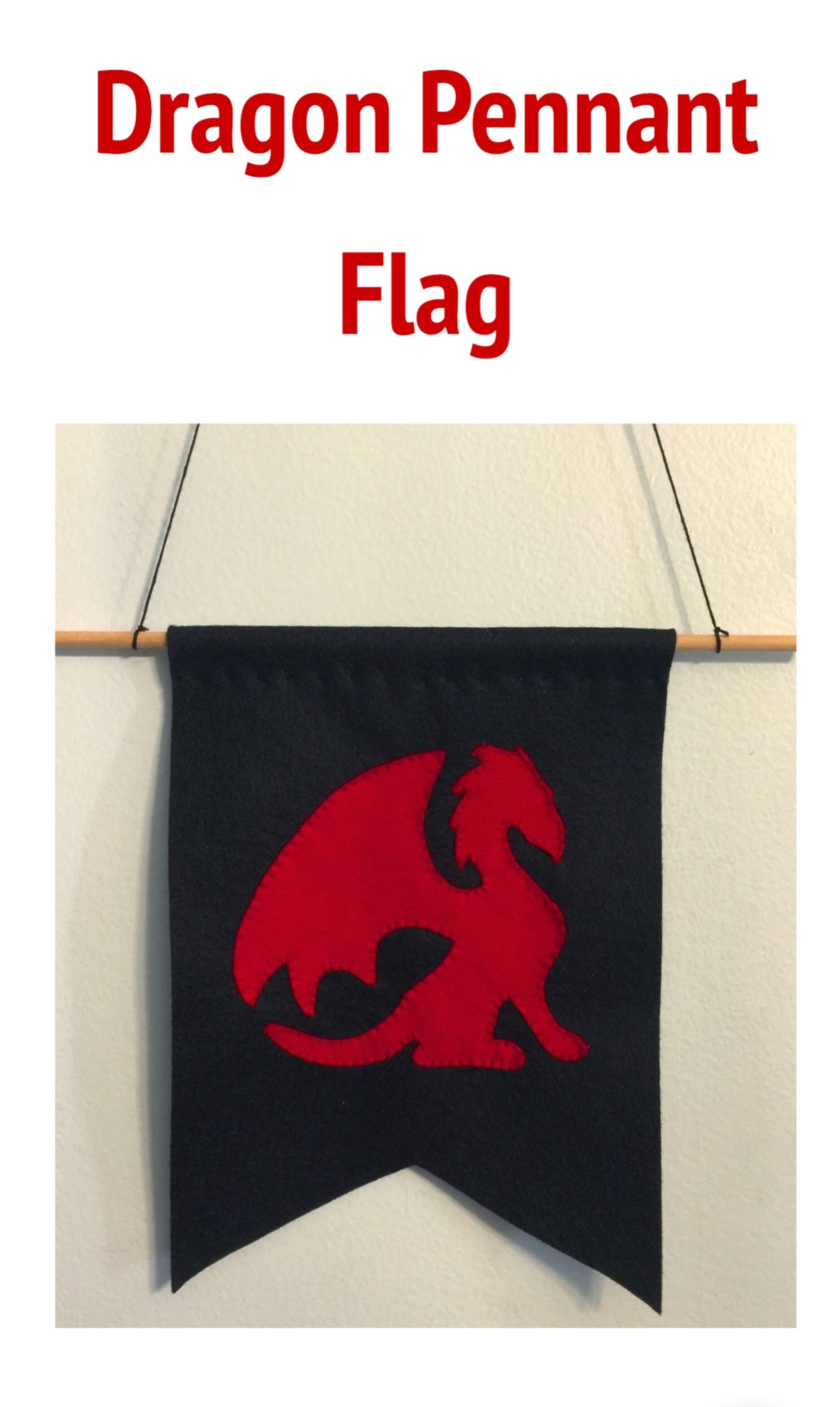 Dragon Pennant Flag