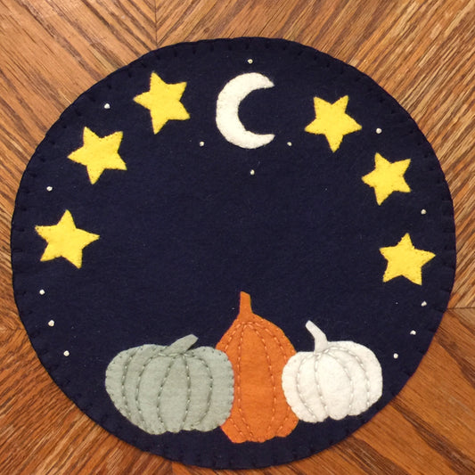 Harvest Pumpkin Candle Mat Class + Kit