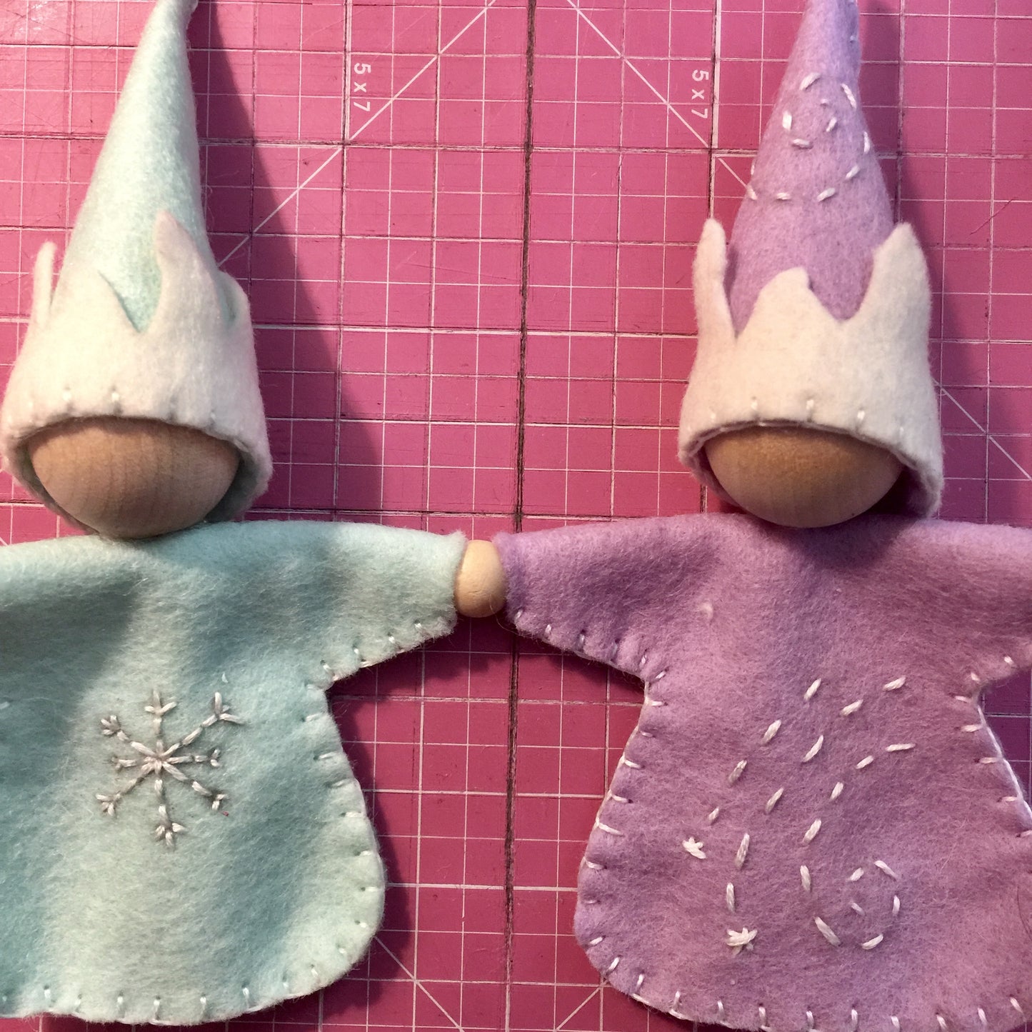 Felt Ring of Gnomes Sewing Tutorial PDF