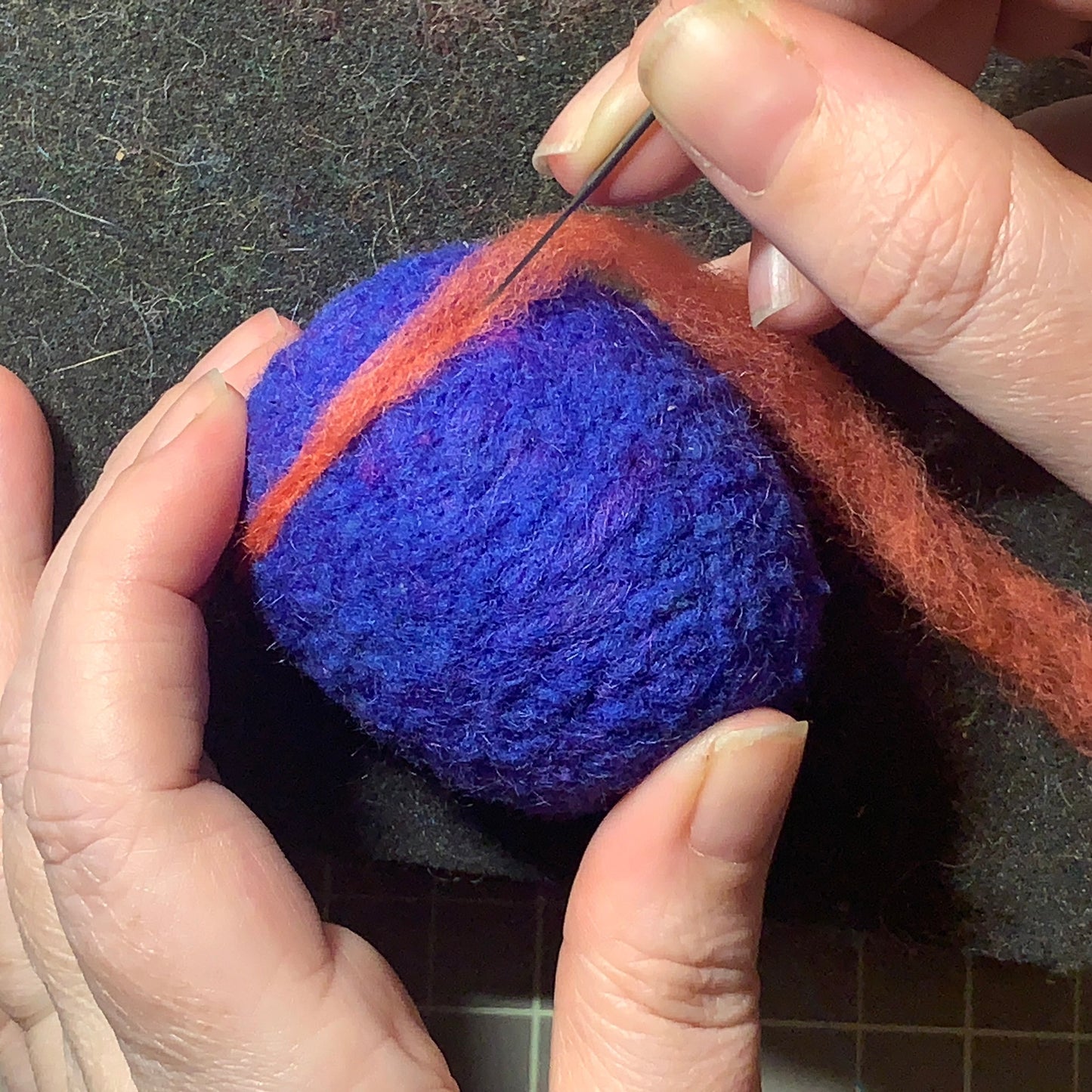 Needle Felted Easter Eggs Tutorial PDF + Videos