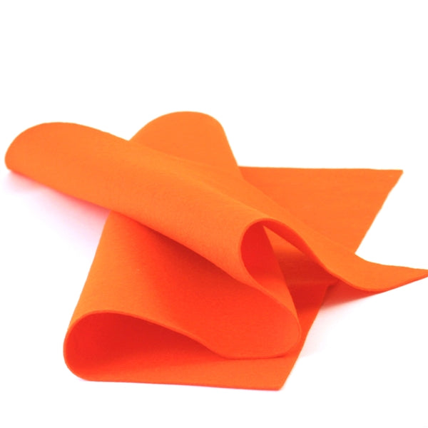 Tangelo Merino Wool Felt Sheet