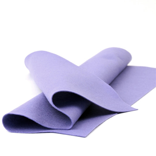 Violet Merino Wool Felt Sheet