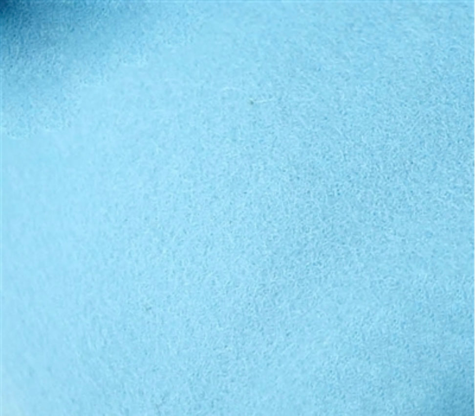 Sky Blue Merino Wool Felt Sheet