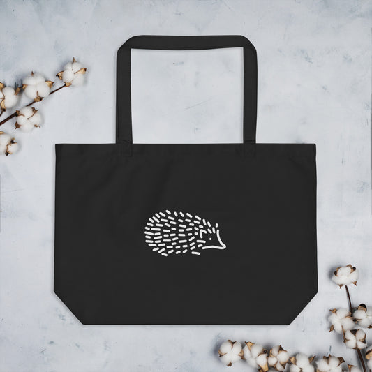 Large Organic Hedgehog Tote