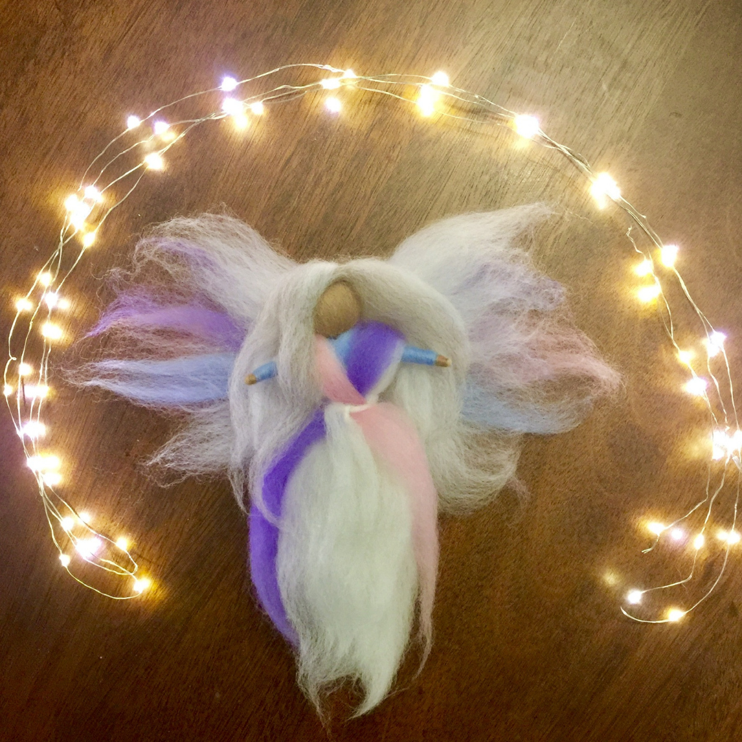 Winter Wool Fairy Needle Felting Tutorial PDF